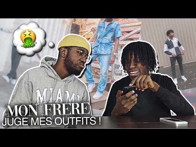 MON FRERE JUGE MES TENUES ! 😳🕺 | My Brother Rates My Outfits (1-10) - AKA LENNY
