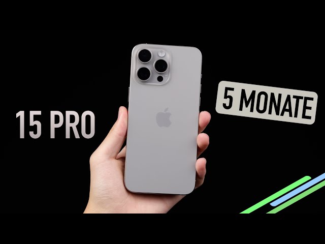 Von ANDROID gewechselt: iPhone 15 Pro Max im Langzeit-Test nach 5 Monaten
