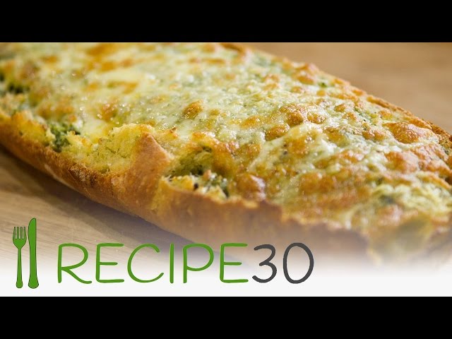 Italian cheesy garlic bread recipe