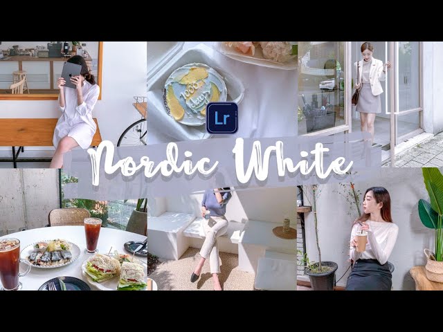Nordic white ❄ | Lightroom Preset | Clean Aesthetic