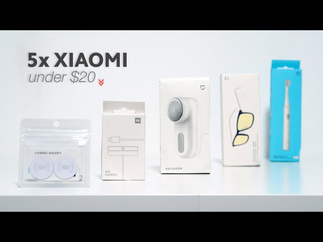 5  NEW Xiaomi Gadgets Under $20 YOU NEED 🔥