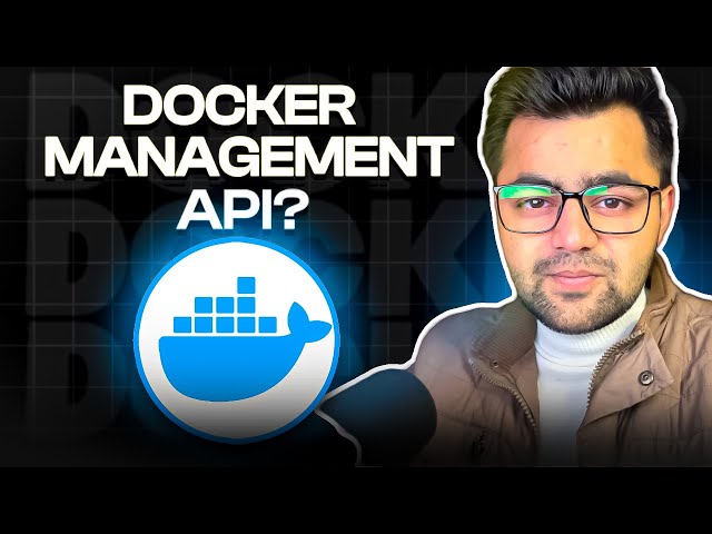 Docker Management API - Build Your Own Docker Orchestration