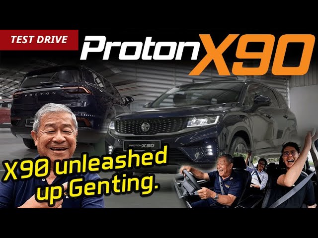 Proton X90 Teaser Drive Genting Uphill Power Check For 1.5 Turbo With Mild Hybrid | YS Khong Driving