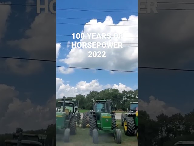 100 YEARS OF HORSEPOWER  at Renner Stock Farms in Belleville, Illinois 2022