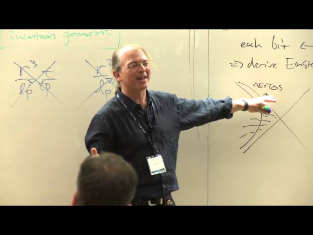 Deriving general relativity from quantum measurement - Seth Lloyd