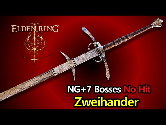 Elden Ring - Zweihander vs NG+7 bosses fights (No Hit) #eldenring #gaming