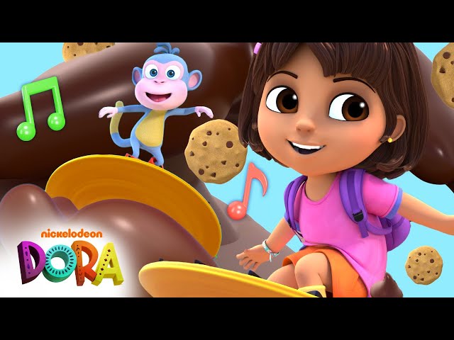 Sing & Dance w/ Dora and Boots! #3 🍫 Bate Chocolate Sing Along Song | Dora & Friends