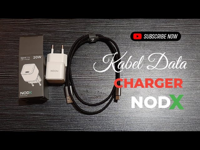 Unboxing & Review Kabel Type C dan Charger Spark Lite 20W NODX