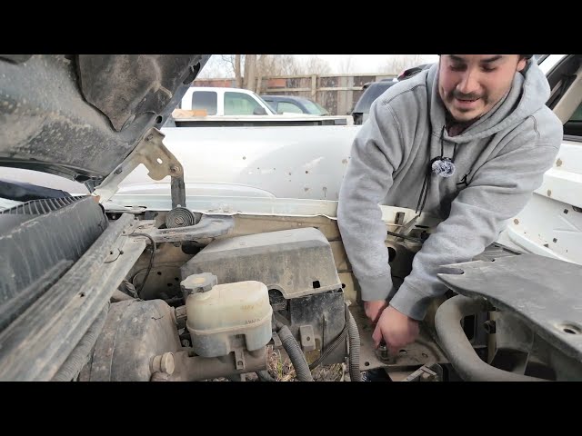Finding So Many Parts At A Salvage Yard! Washer Hose GMC Sierra