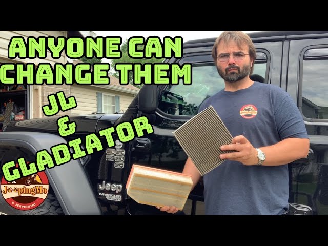Gladiator & JL Cabin & Engine filters, easy to change. Save $$$