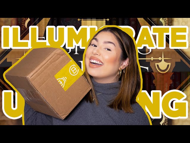 my first EVER illumicrate unboxing // fighting spirit: march illumicrate 💛 📒