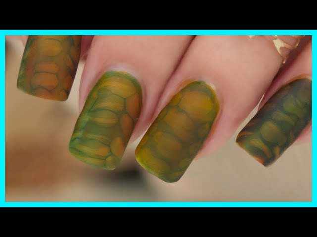 Reptile / Snake Skin On Your Nails?! 😱🐍