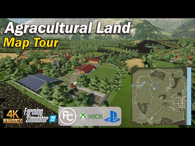 Agricultural Land | Map Tour | Farming Simulator 22
