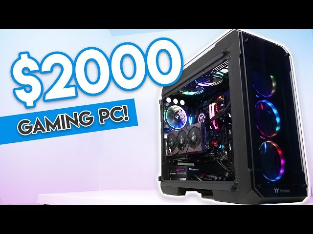 INSANE $2000 GAMING PC BUILD 2018! [Massive 4K PC Build!]