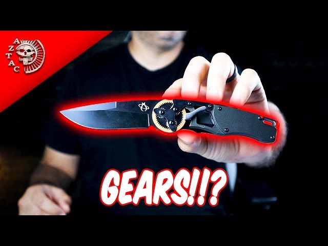 This Knife Has Gears! | Mantis Gearhead Knife