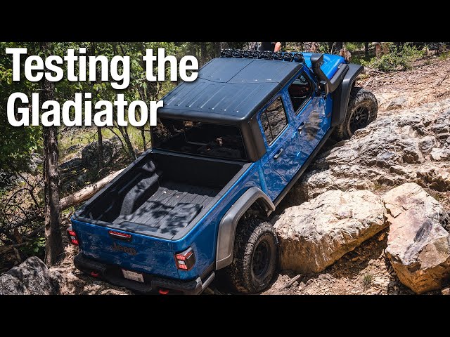 Testing the Jeep Gladiator Rubicon at Hot Springs Off Road Park