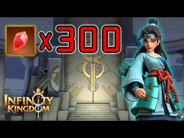 300 SUMMONS! Upgrade Time! - Infinity Kingdom