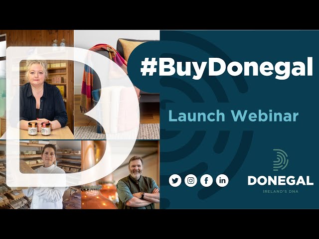 #BuyDonegal 2022 Launch Webinar