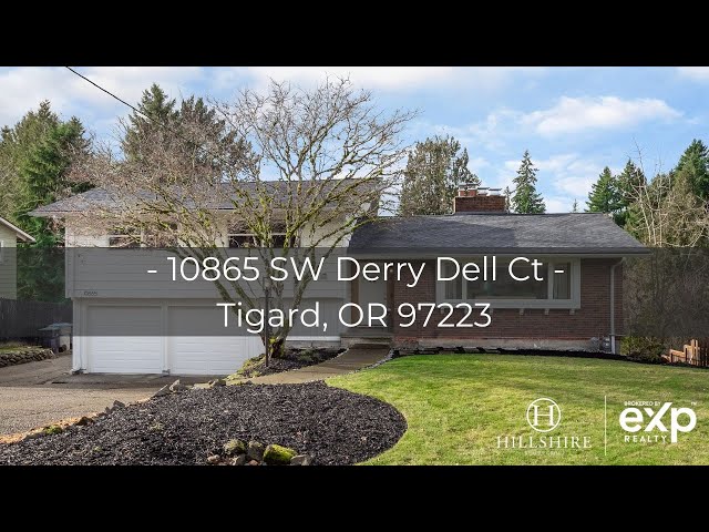 New Listing | 10865 SW Derry Dell Ct Tigard, OR 97223