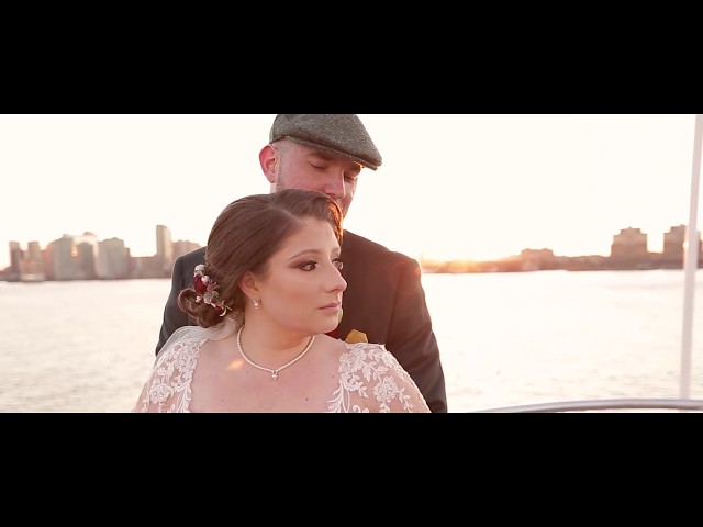 NYC Yacht wedding St. Patrick's Day | Jessica + Tommy 1 Minute Promo