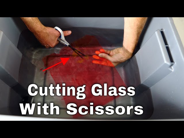 Is It Actually Possible To Cut Glass With Scissors Underwater?