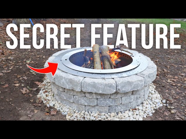 This smokeless fire pit is better // Shed Part 6