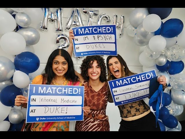 Duke Medical Students Celebrate Match Day 2024