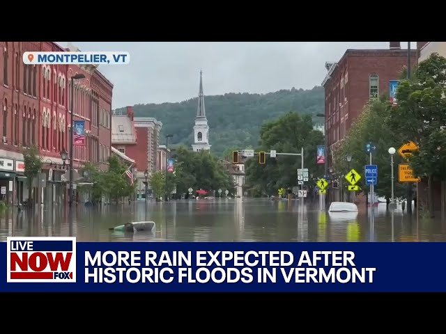 Historic flooding in Vermont causes major damage, now the cleanup begins | LiveNOW from FOX