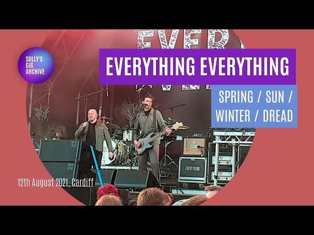 Everything Everything - Spring / Sun / Winter / Dread [Live] - Cardiff (12 August 2021)