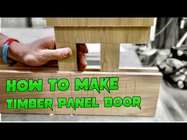 Timber Panel Door - A Walkthrough guide to Construction