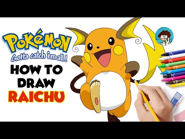 How to draw Raichu Easy and Fast I Pokémon