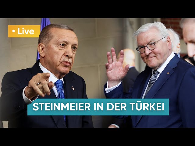 LIVE: Nach schwierigen Gesprächen - jetzt sprechen Steinmeier und Erdogan