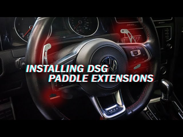DSG Paddle Extensions for the Mk7 GTI - EASY INSTALL!