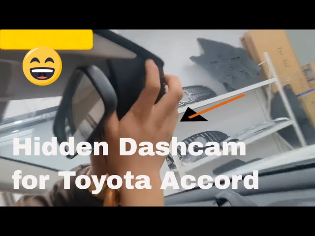 Scumaxcon 15-Minute DIY: Hidden Dashcam Installation for Honda Accord Owners#accord#dashcamera