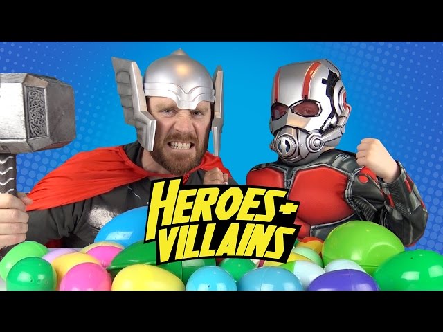 DadCity and Little Flash play Heroes and Villains (Avengers Edition)