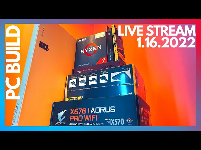 My Anti-GPU Mini-ITX PC Build | 1.16.2022 Live Stream
