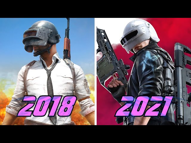 Evolution of PUBG Mobile 2018 - 2021