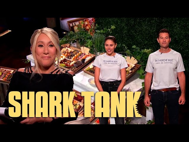 Mark FORCES Lori's Hand With Boaderie! | Shark Tank US | Shark Tank Global
