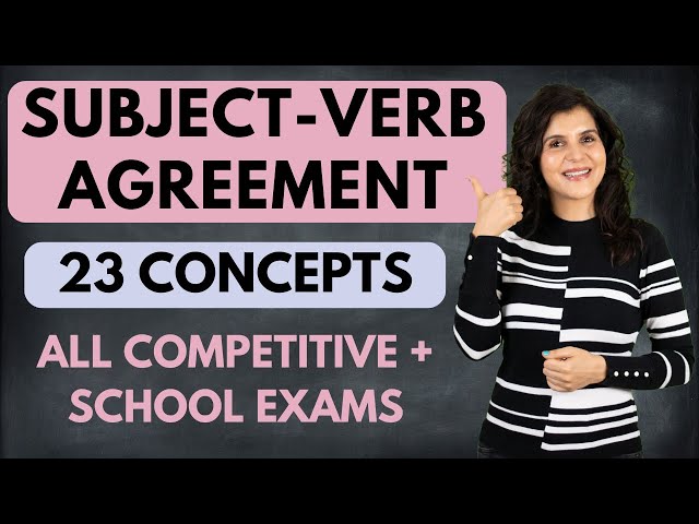 Subject Verb Agreement | Rules In English Grammar With Examples | Subject Verb Concord | ChetChat