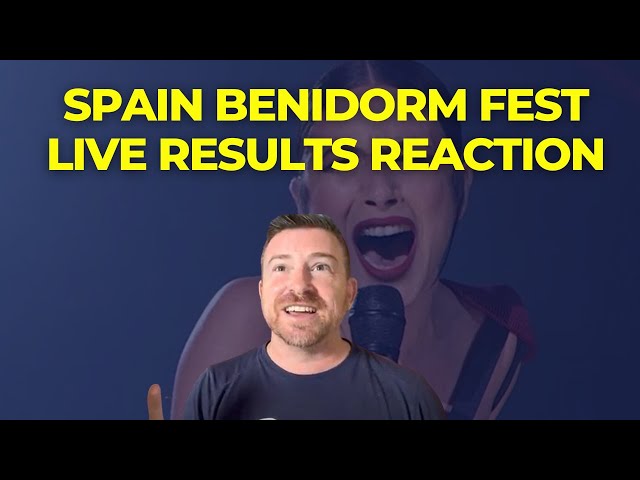 Spain Benidorm Fest Live Results Reaction - Blanca Paloma wins!