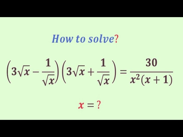 A Nice algebra math exponentials problem | Olympiad Question | Find the value of the x=?