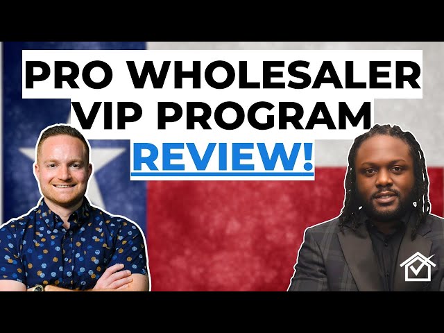 Wholesaling Real Estate in Texas: Michael's Pro Wholesaler VIP Review!