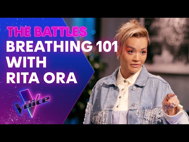 Rita Ora's Breathing Tips During An Intense Mentoring | The Battles | The Voice Australia