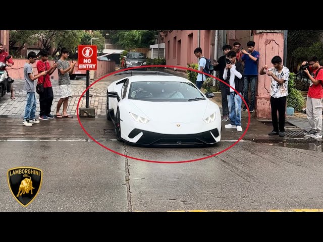 Lamborghini Huracan Performante | Reactions | 1/1 in India🇮🇳