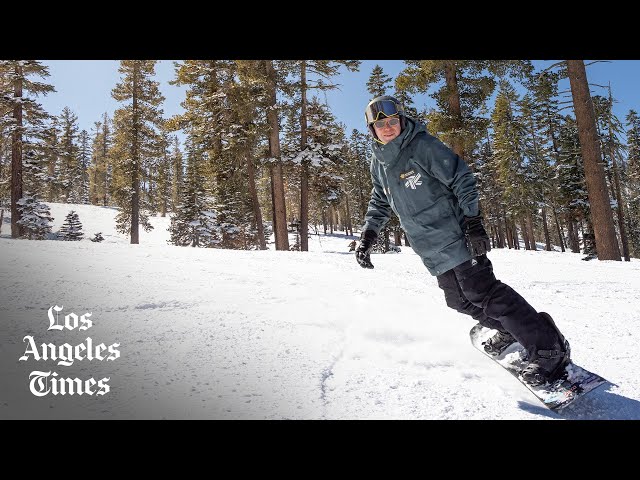 Meet America's oldest competitive snowboarder