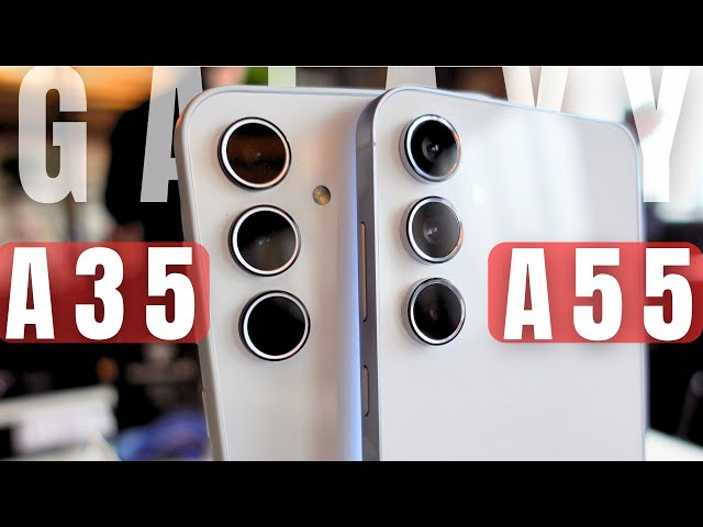 Samsung Galaxy A35 vs. A55: Which one to get ⁉️