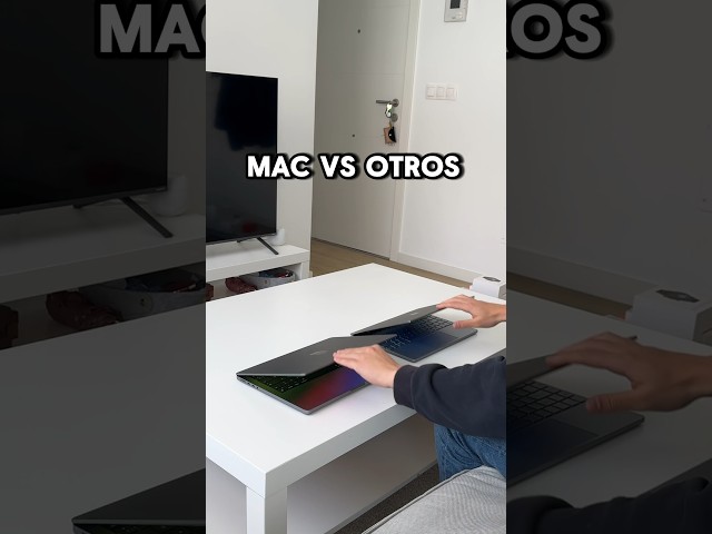 La DIFERENCIA entre abrir un Mac y un Windows en la vida real 🍿