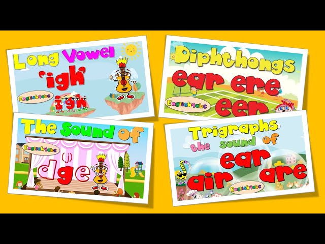 Trigraphs / Compilation / igh - ear/eer/ere - dge - air/ear/are / Phonics Mix!