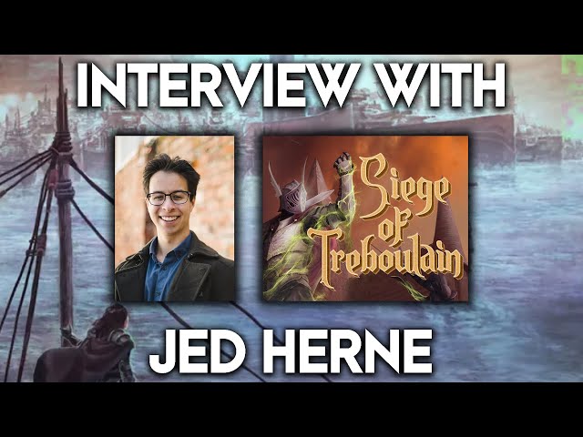 AUTHOR CHAT with JED HERNE | Author of Siege of Treboulain | #interview #writing