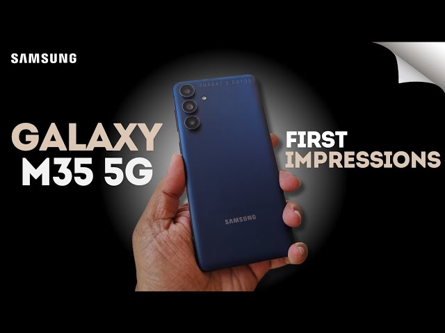 Samsung Galaxy M35 5G Officially Launched: First Look, Review, Price